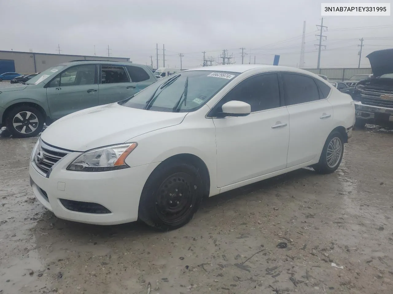 2014 Nissan Sentra S VIN: 3N1AB7AP1EY331995 Lot: 69629974