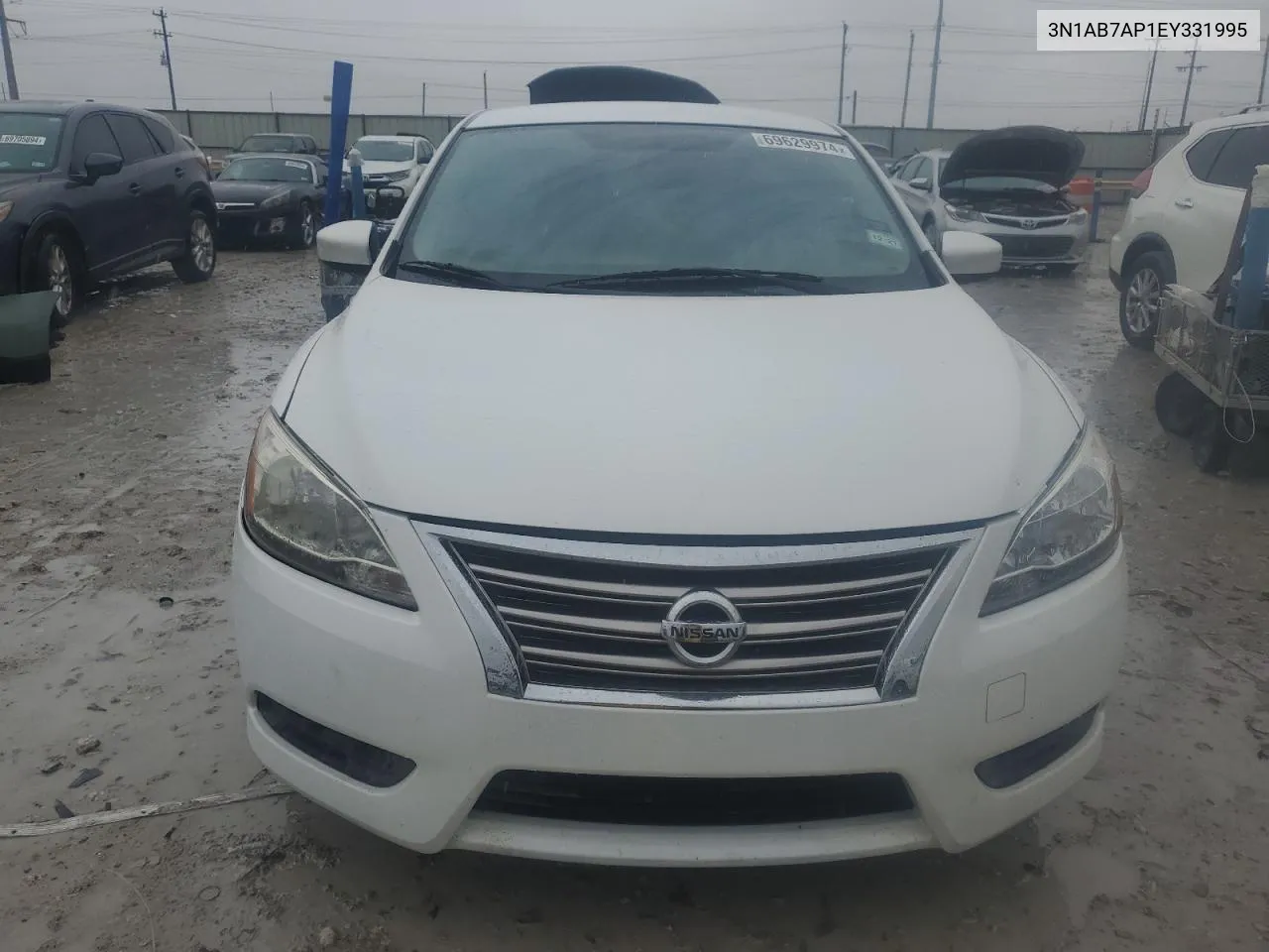 3N1AB7AP1EY331995 2014 Nissan Sentra S