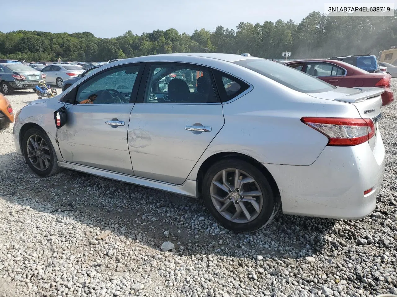 2014 Nissan Sentra S VIN: 3N1AB7AP4EL638719 Lot: 70645684