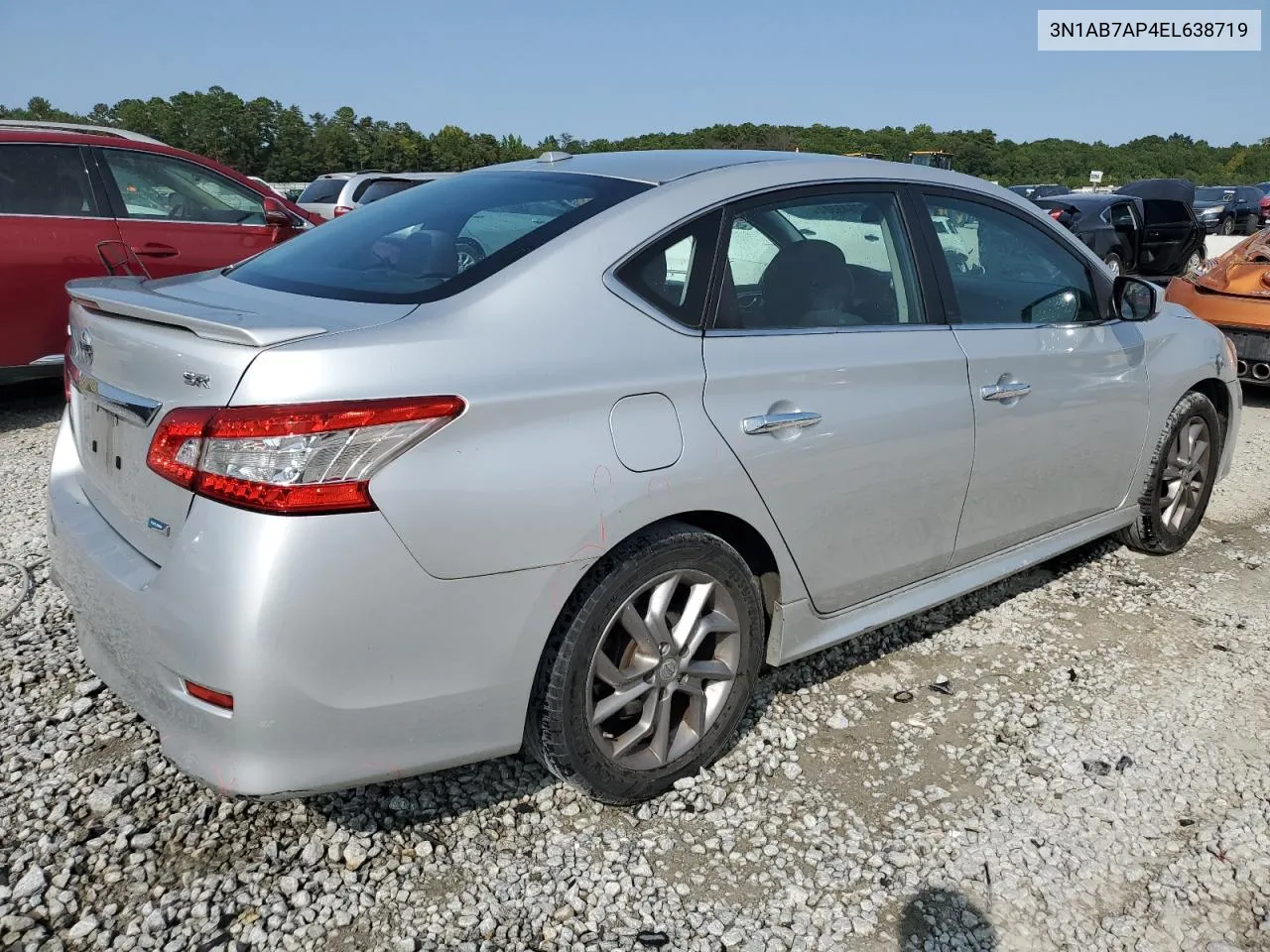 2014 Nissan Sentra S VIN: 3N1AB7AP4EL638719 Lot: 70645684