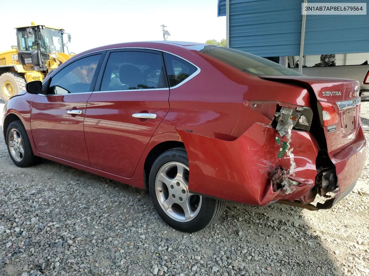 2014 Nissan Sentra S VIN: 3N1AB7AP8EL679564 Lot: 71080974