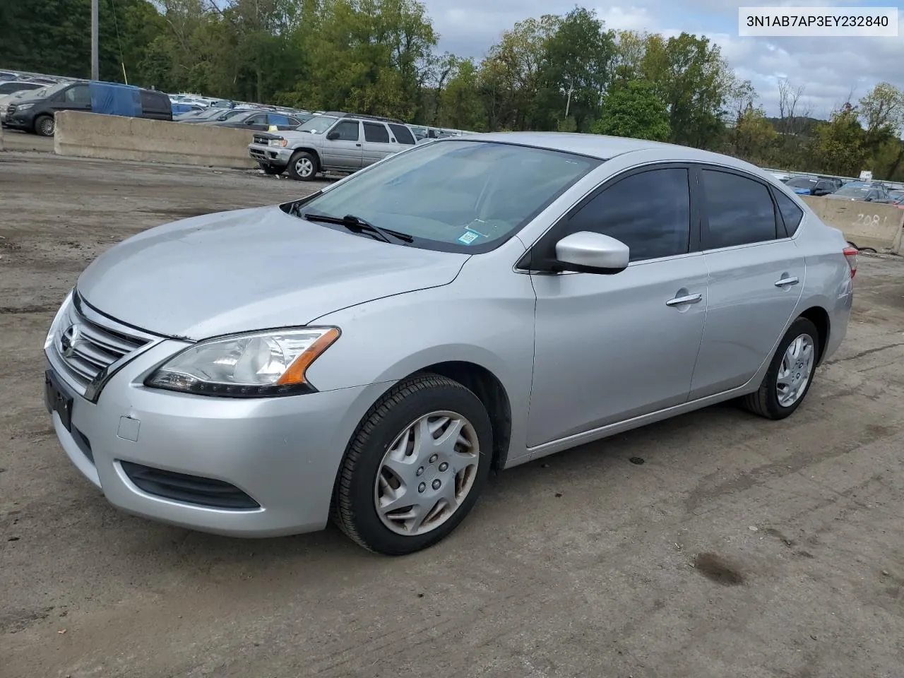 3N1AB7AP3EY232840 2014 Nissan Sentra S