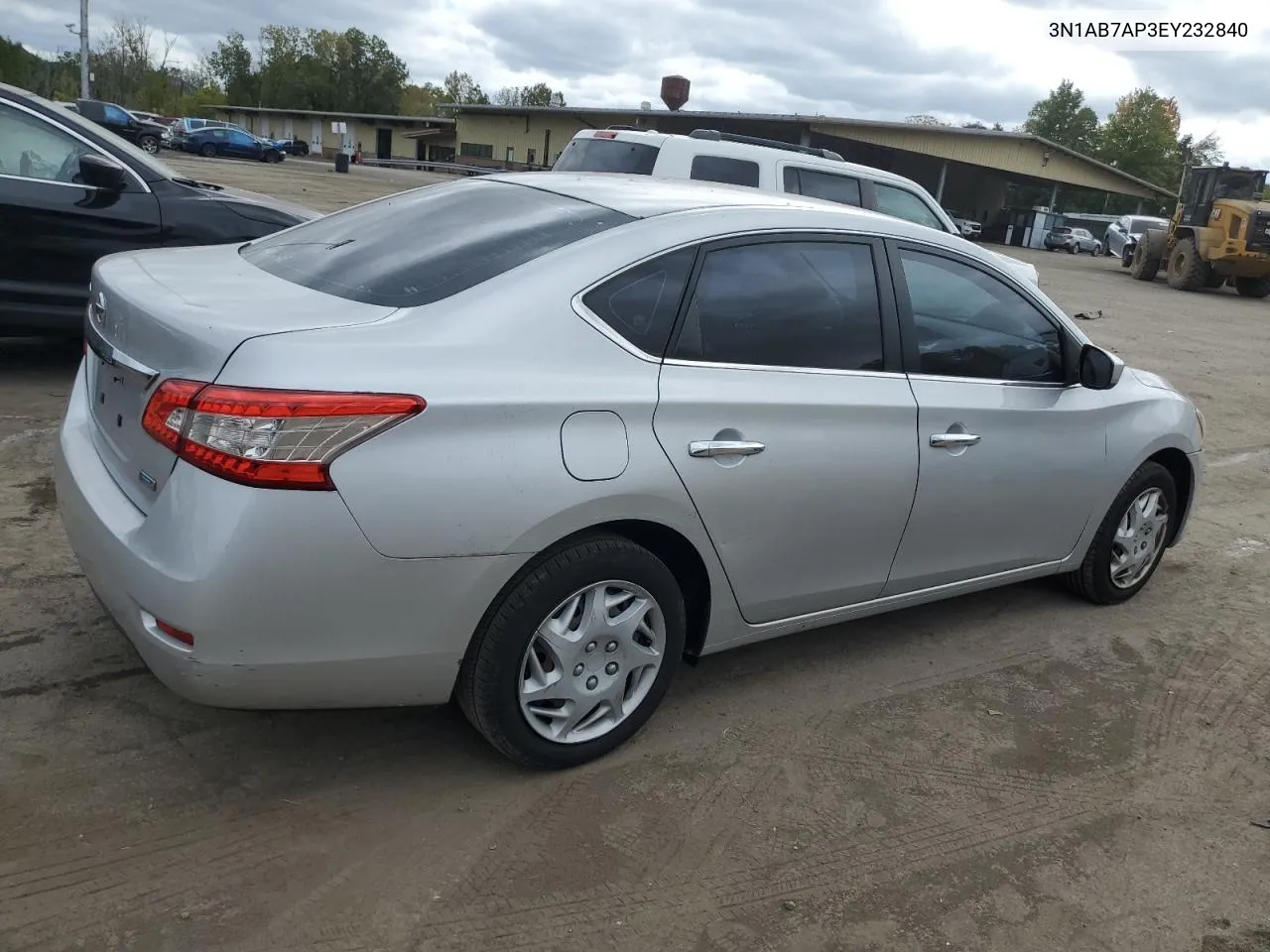 2014 Nissan Sentra S VIN: 3N1AB7AP3EY232840 Lot: 72629474