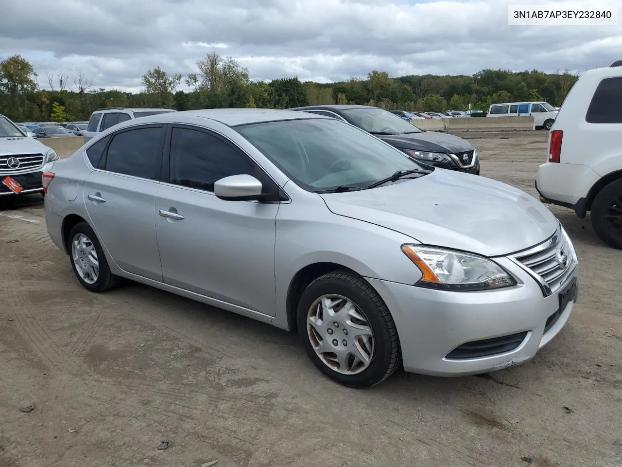 3N1AB7AP3EY232840 2014 Nissan Sentra S