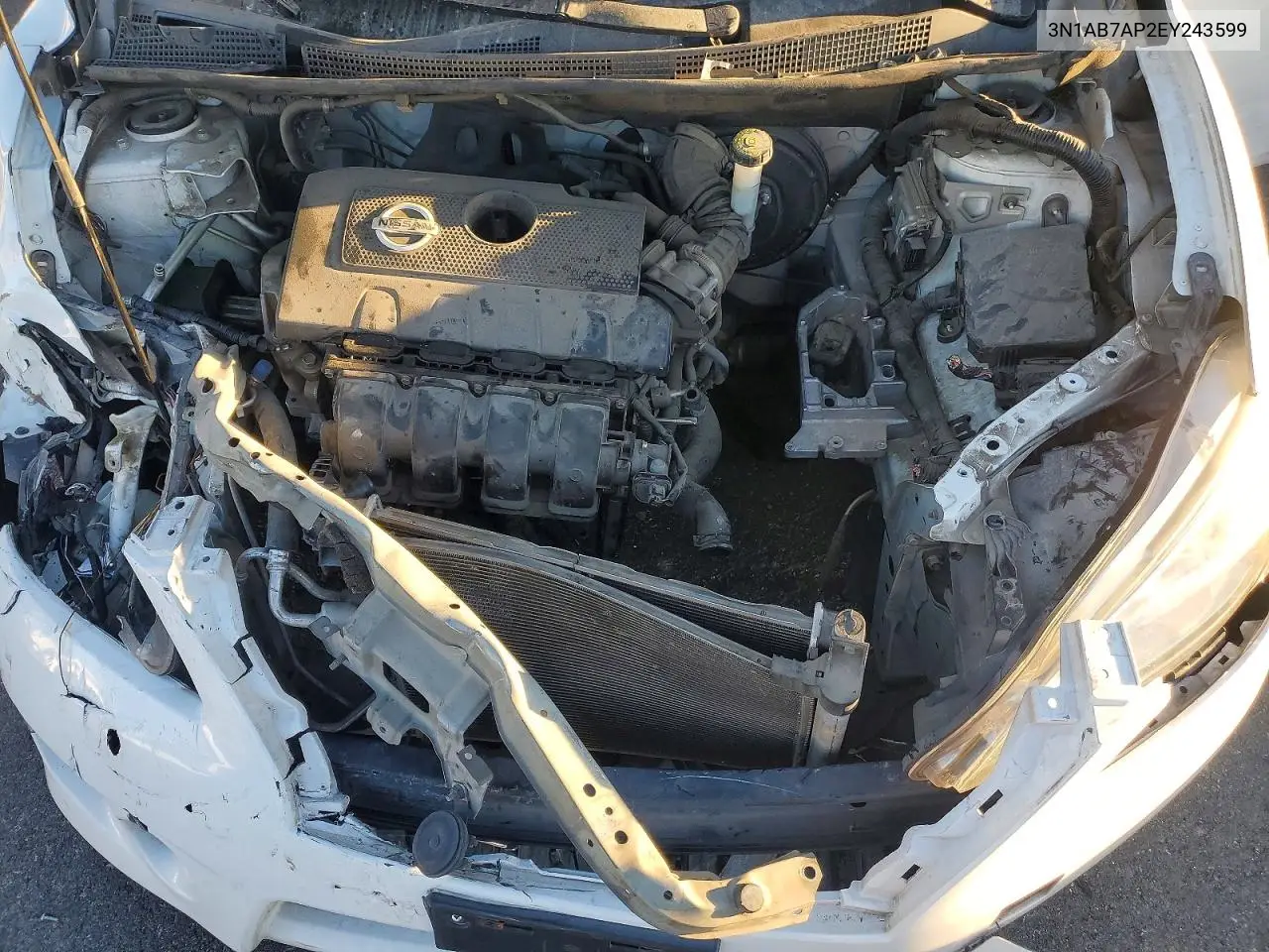 3N1AB7AP2EY243599 2014 Nissan Sentra S