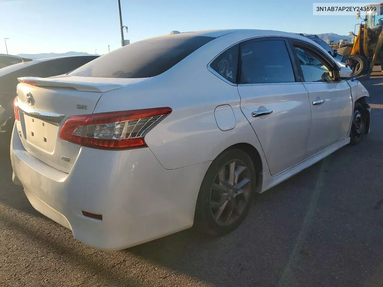 3N1AB7AP2EY243599 2014 Nissan Sentra S