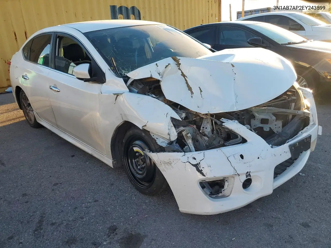 3N1AB7AP2EY243599 2014 Nissan Sentra S