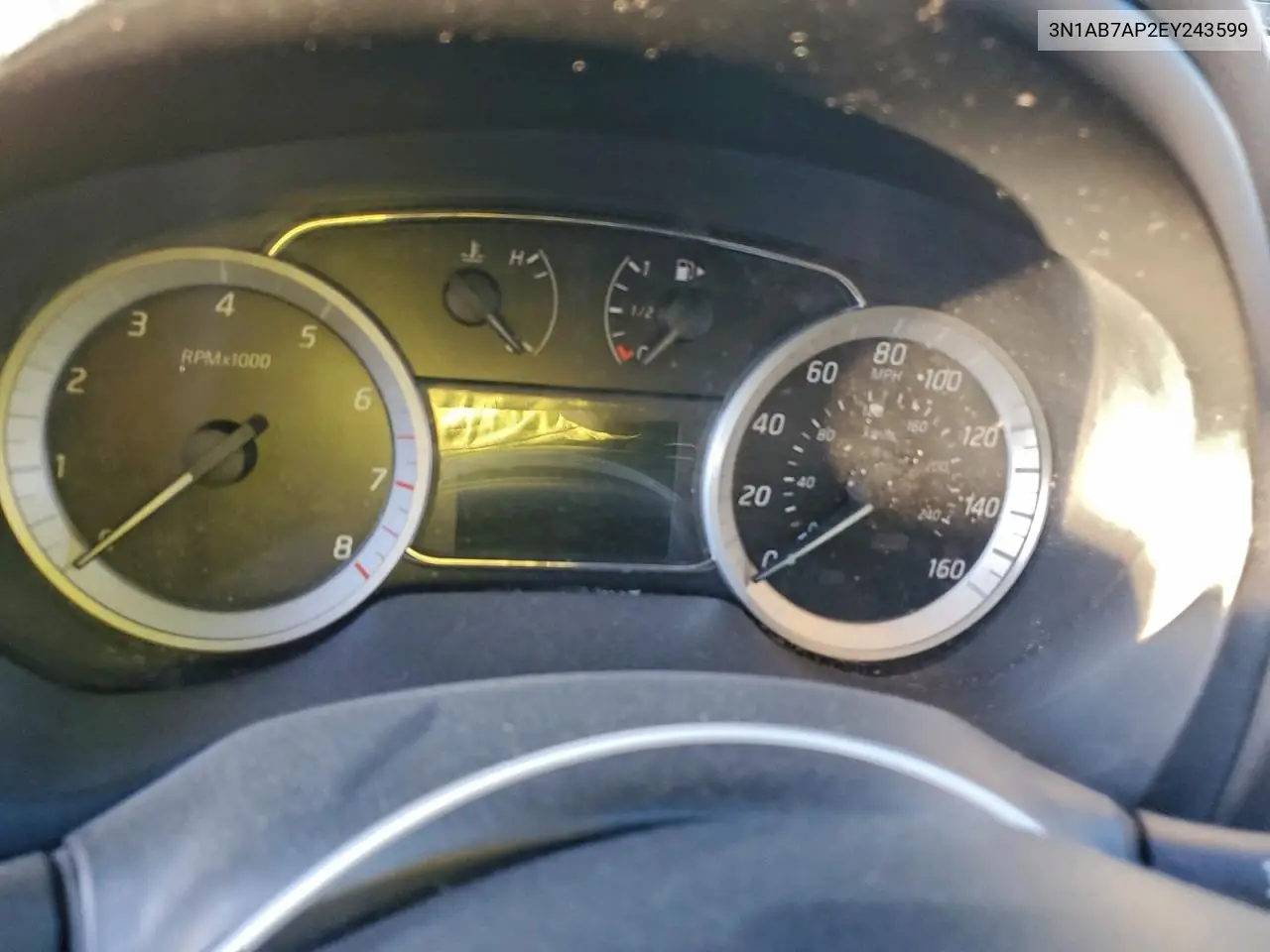 3N1AB7AP2EY243599 2014 Nissan Sentra S