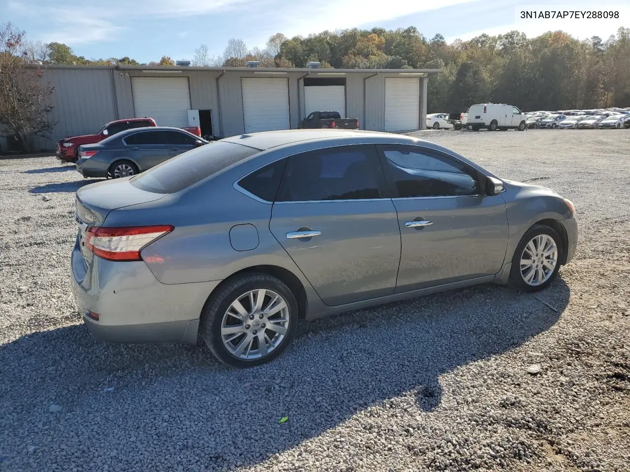 3N1AB7AP7EY288098 2014 Nissan Sentra S