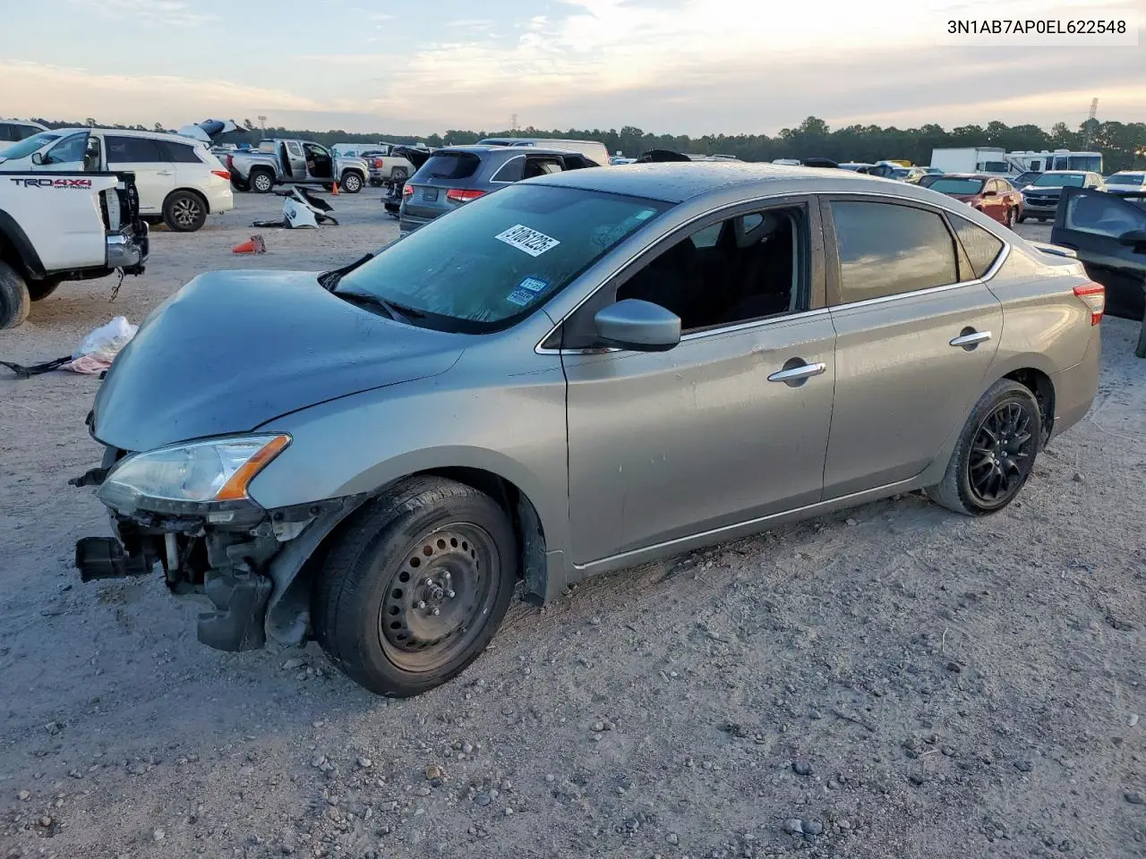 3N1AB7AP0EL622548 2014 Nissan Sentra S