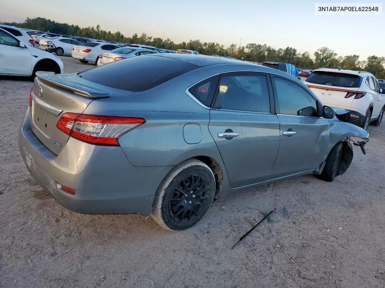 3N1AB7AP0EL622548 2014 Nissan Sentra S