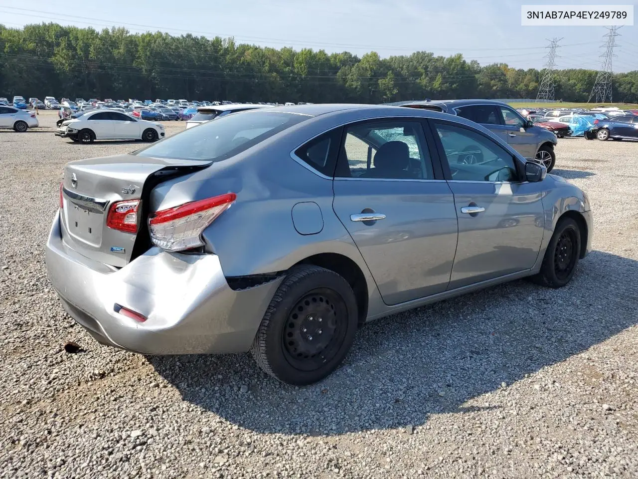 3N1AB7AP4EY249789 2014 Nissan Sentra S