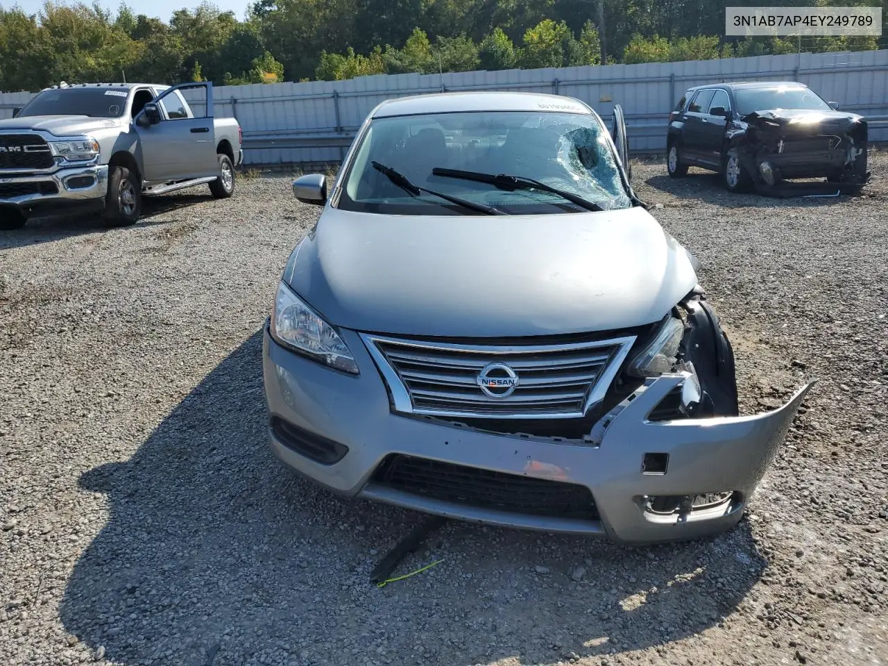 3N1AB7AP4EY249789 2014 Nissan Sentra S