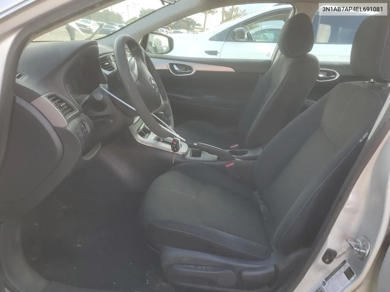 3N1AB7AP4EL691081 2014 Nissan Sentra S