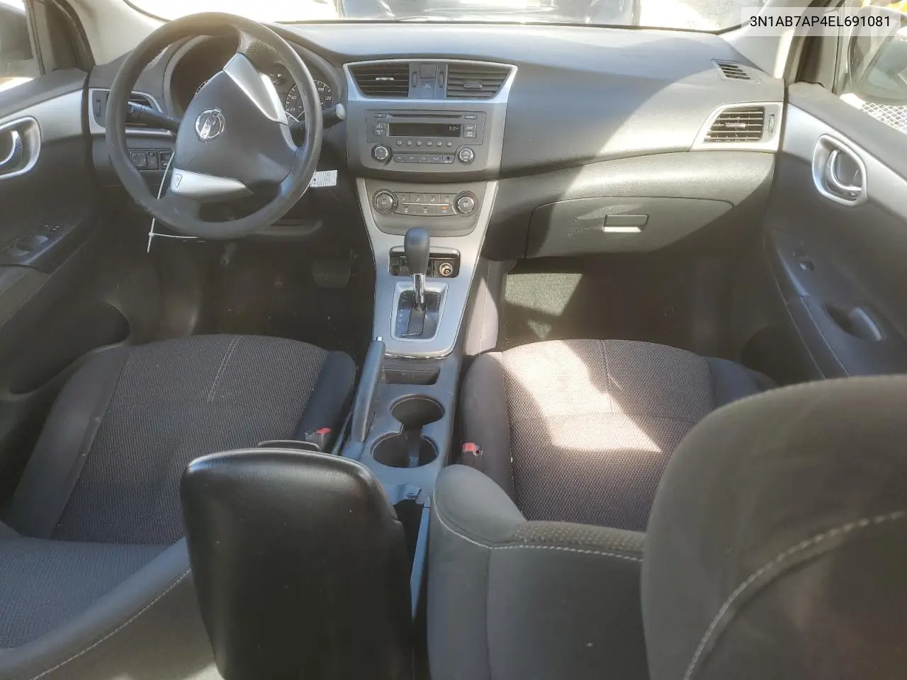 3N1AB7AP4EL691081 2014 Nissan Sentra S