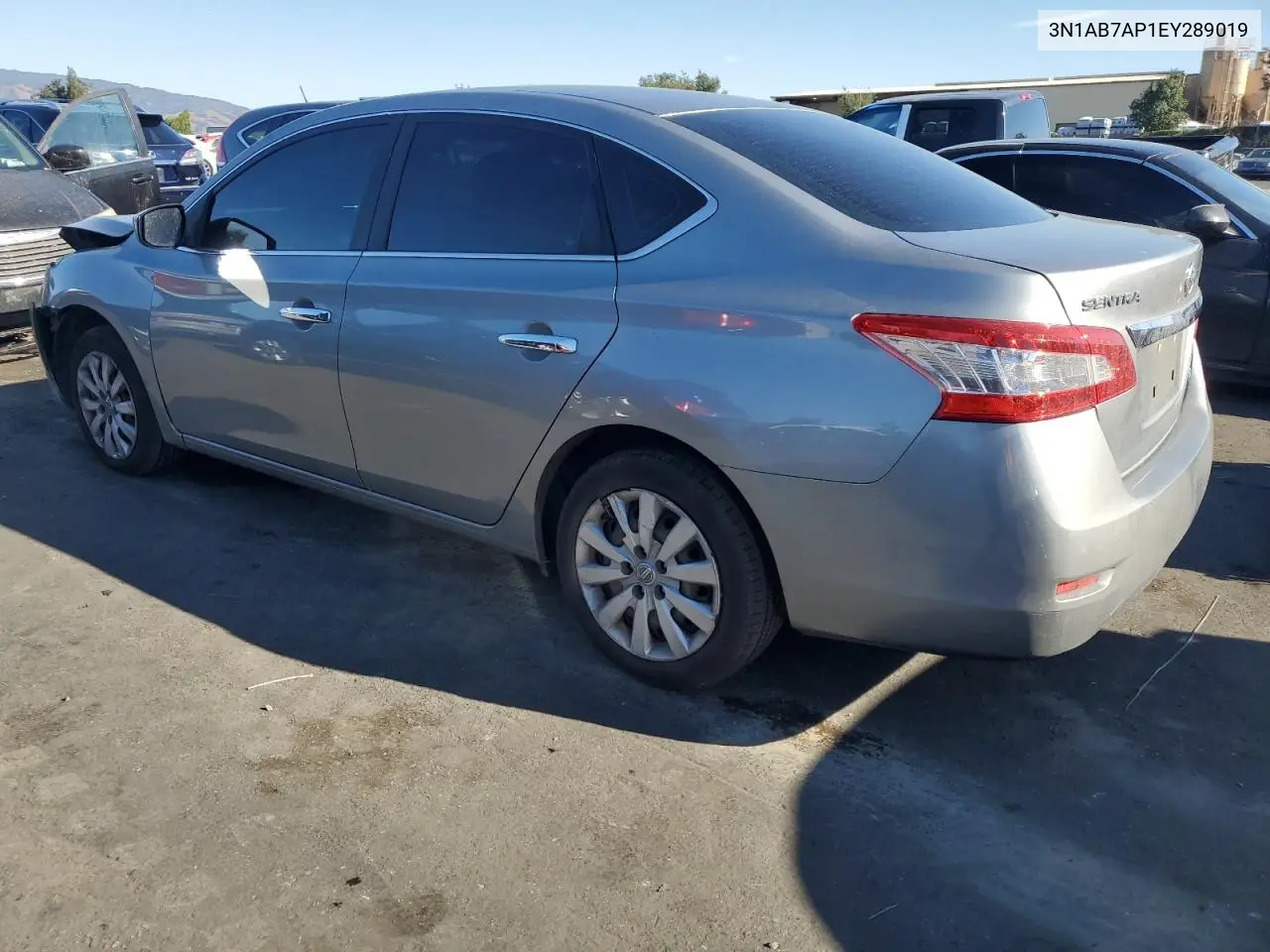 3N1AB7AP1EY289019 2014 Nissan Sentra S