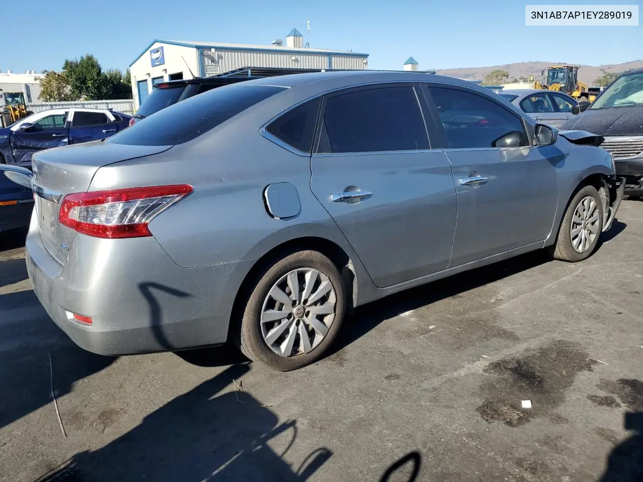 3N1AB7AP1EY289019 2014 Nissan Sentra S