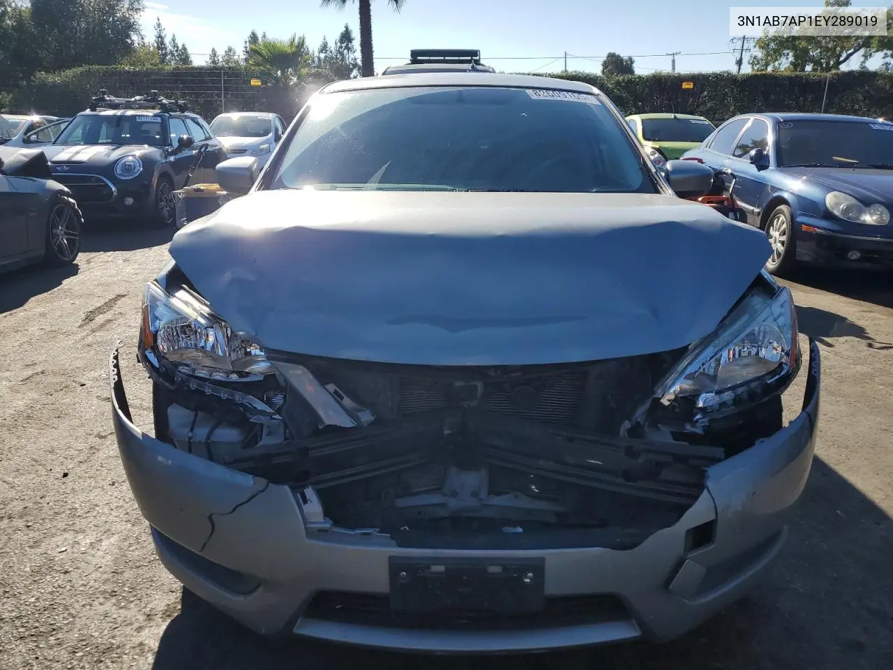 3N1AB7AP1EY289019 2014 Nissan Sentra S