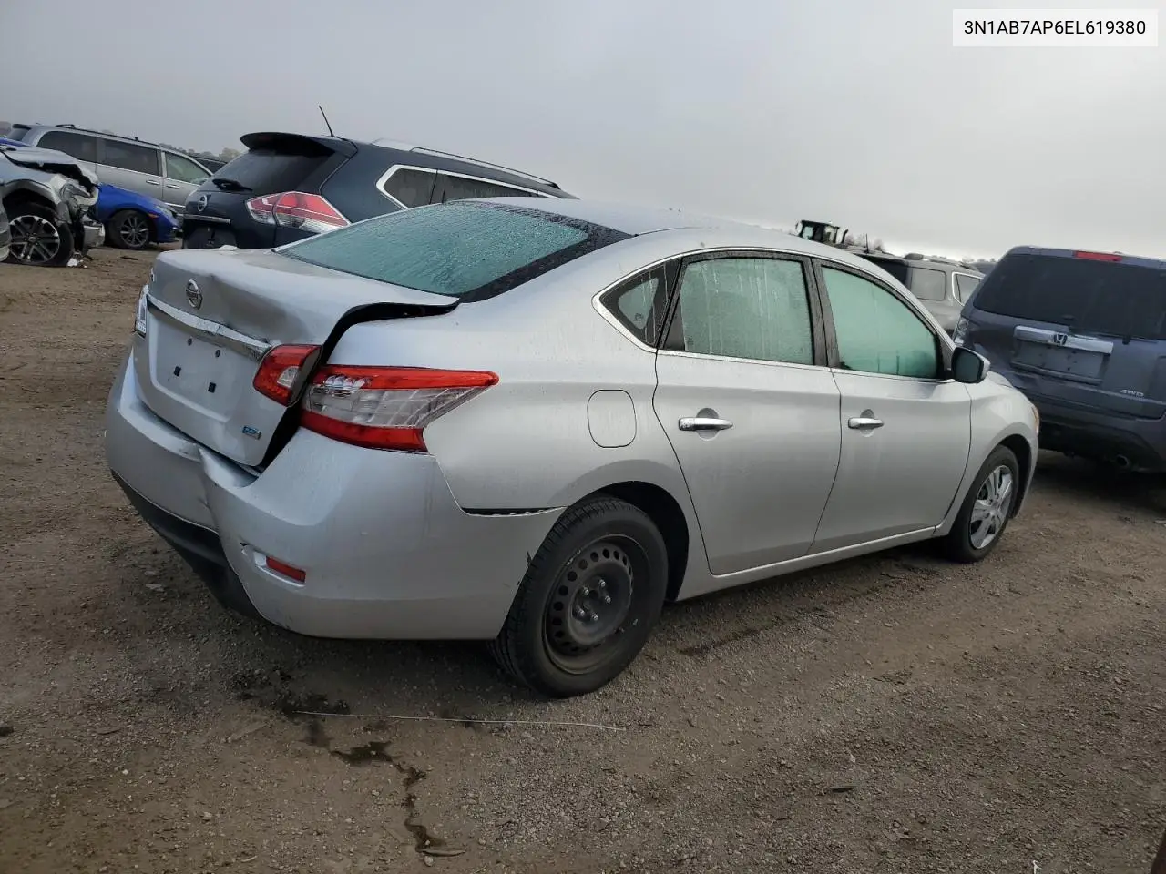 3N1AB7AP6EL619380 2014 Nissan Sentra S