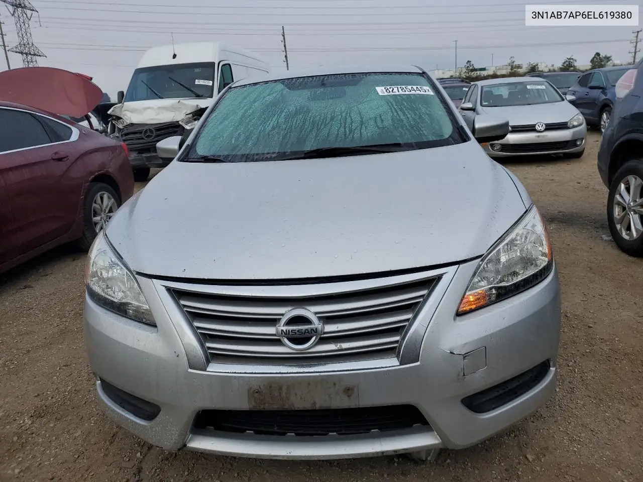 3N1AB7AP6EL619380 2014 Nissan Sentra S