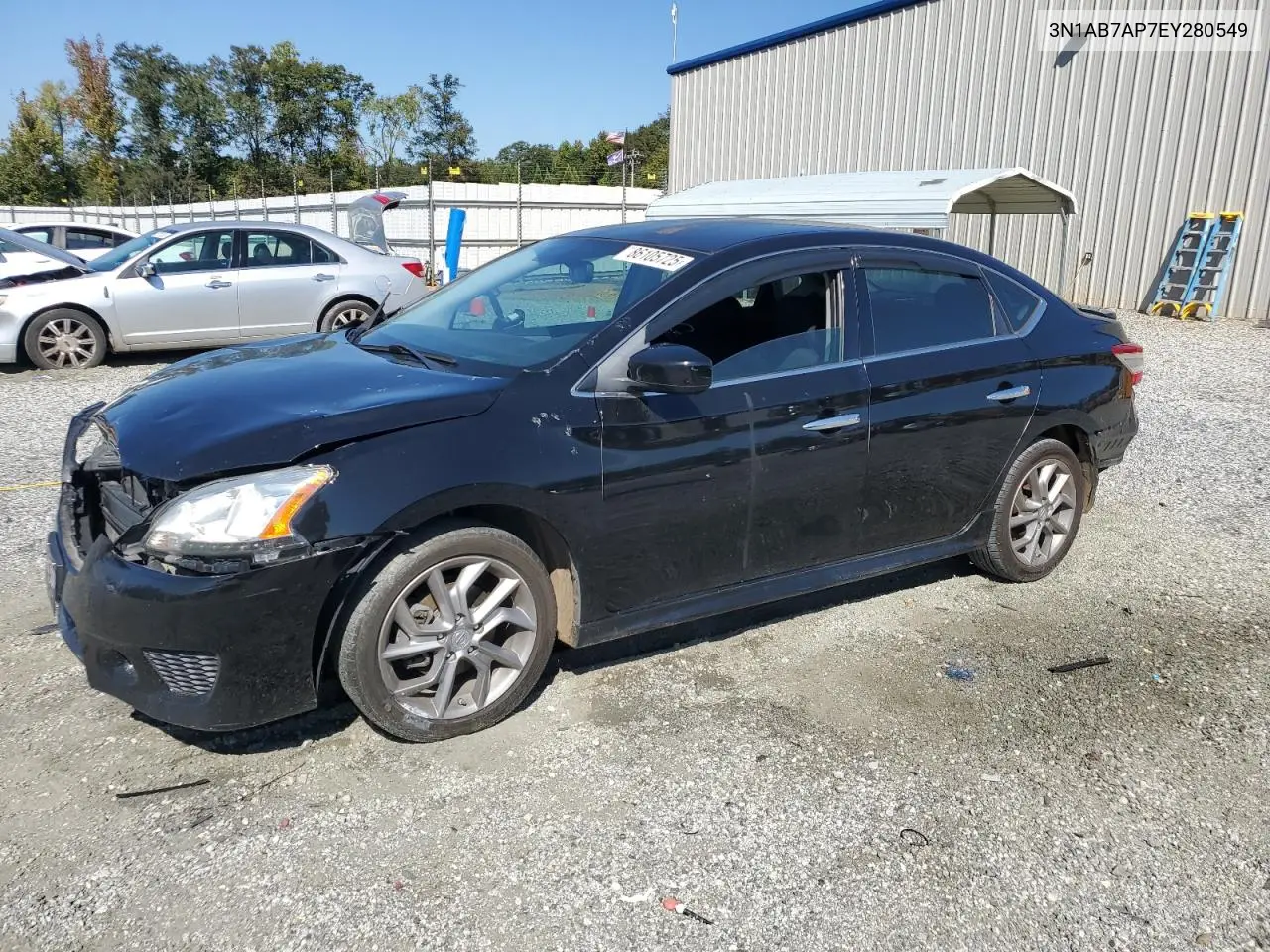 3N1AB7AP7EY280549 2014 Nissan Sentra S