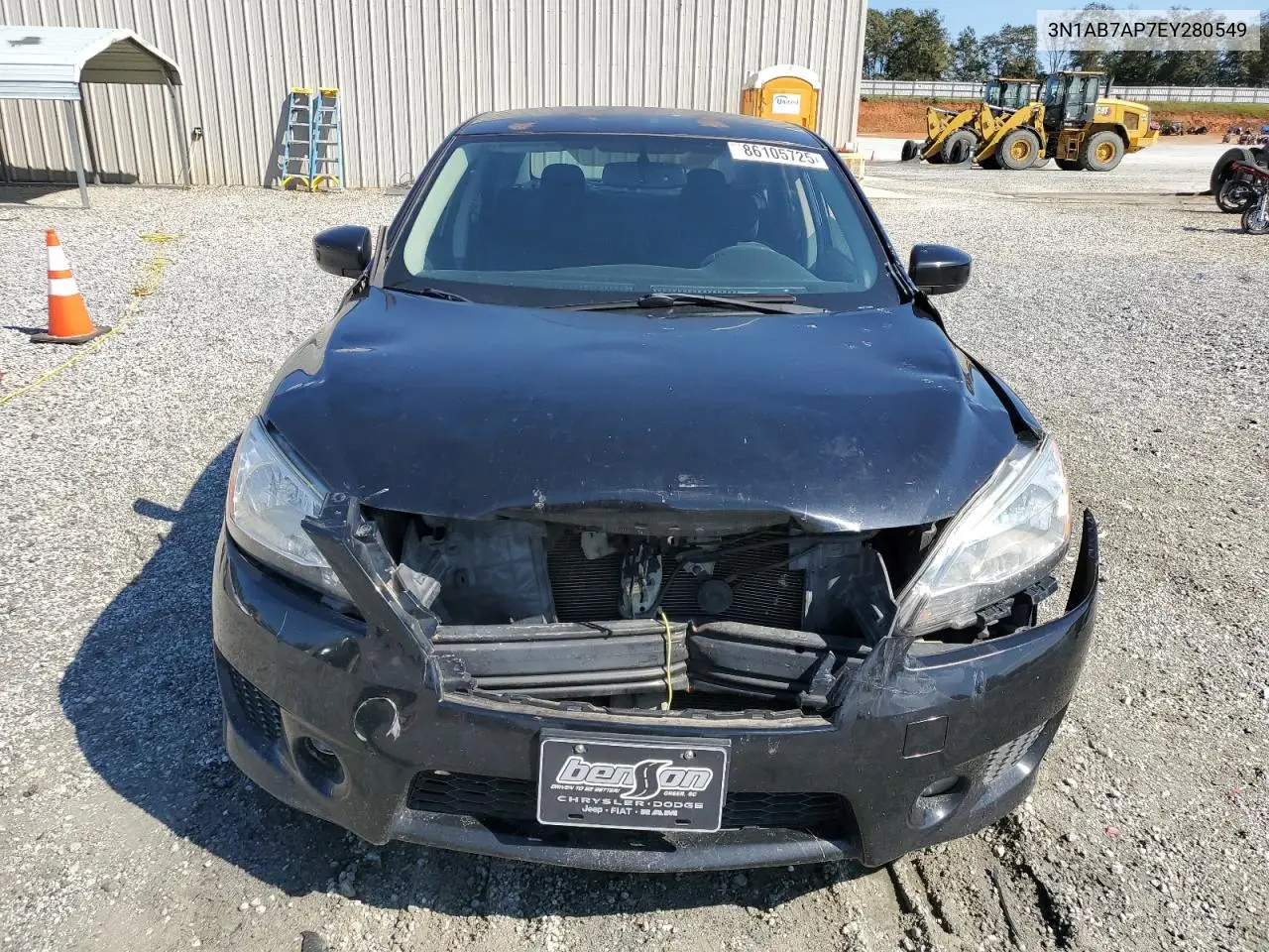 3N1AB7AP7EY280549 2014 Nissan Sentra S