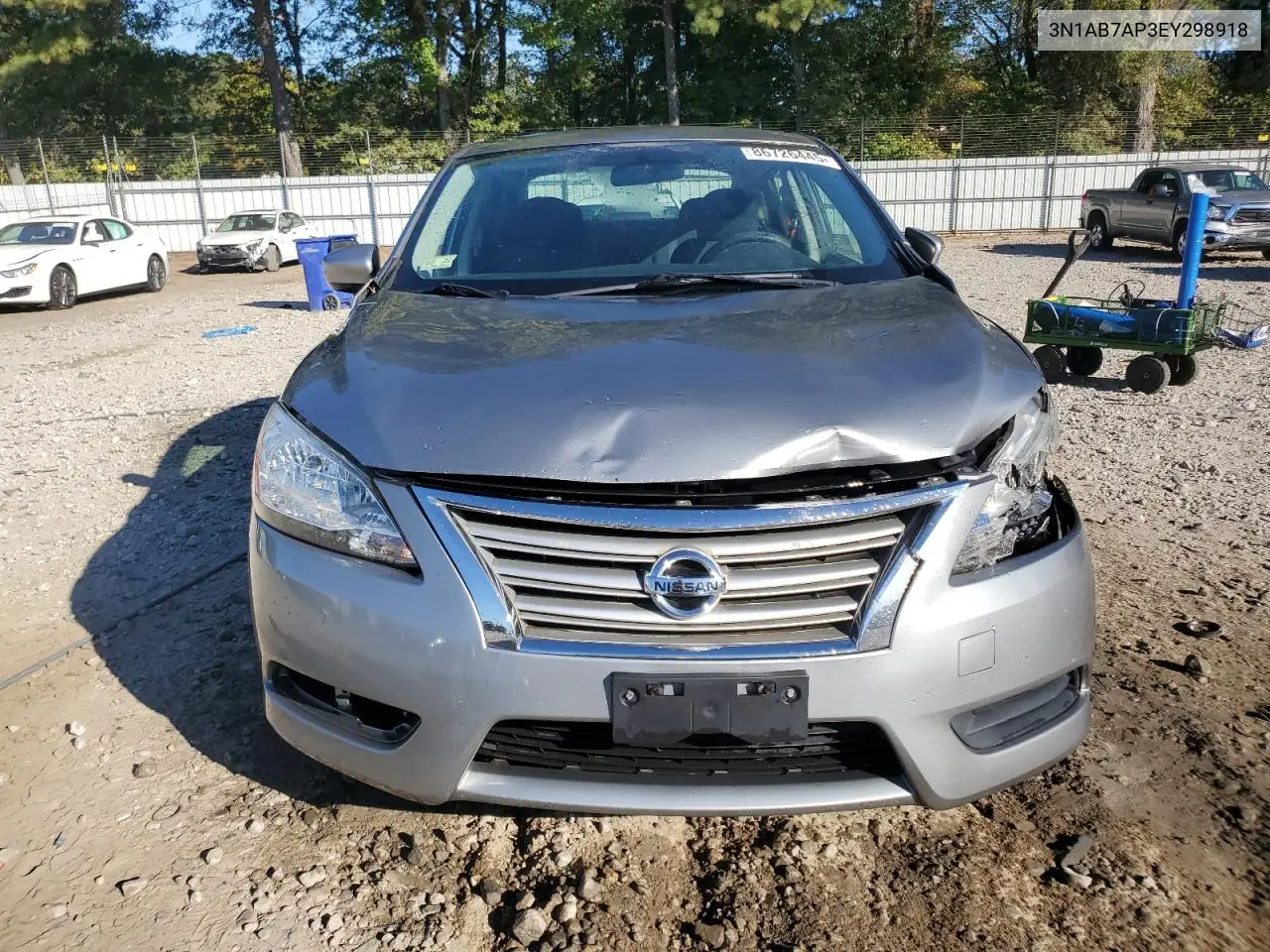 3N1AB7AP3EY298918 2014 Nissan Sentra S