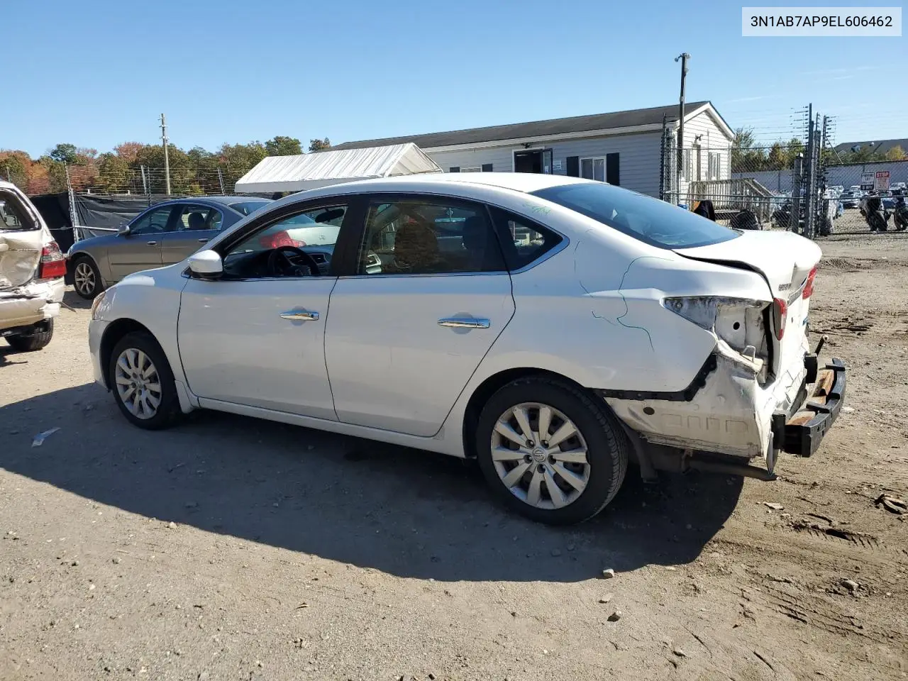 3N1AB7AP9EL606462 2014 Nissan Sentra S