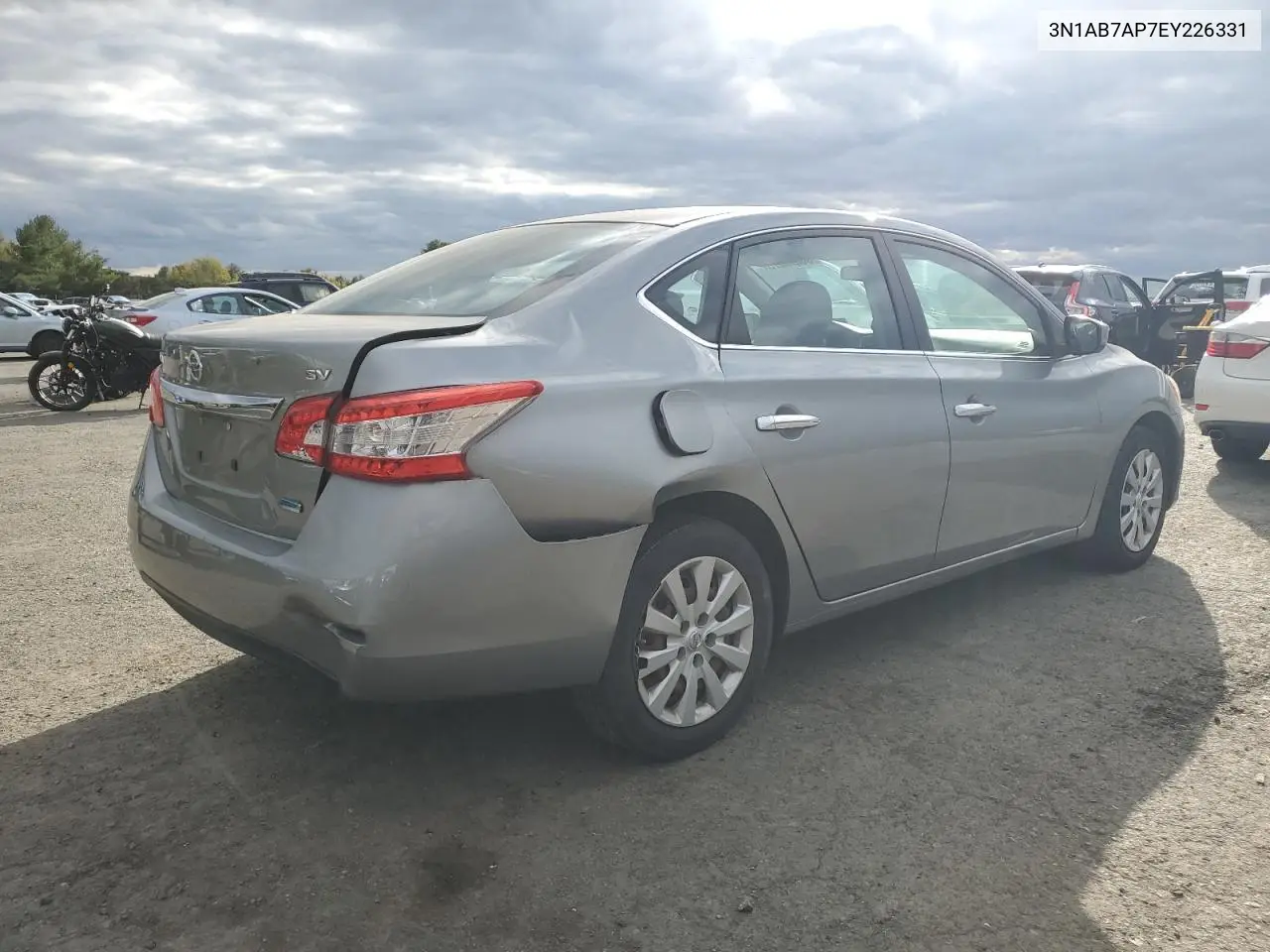 3N1AB7AP7EY226331 2014 Nissan Sentra S