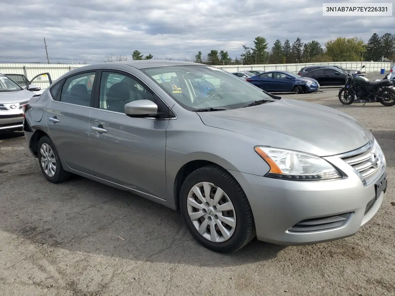 3N1AB7AP7EY226331 2014 Nissan Sentra S