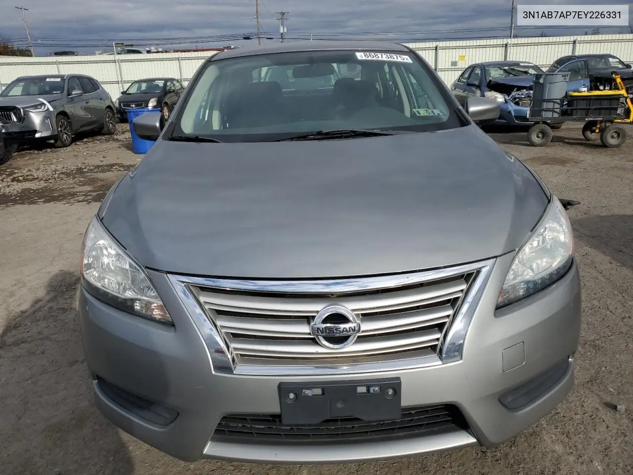 3N1AB7AP7EY226331 2014 Nissan Sentra S