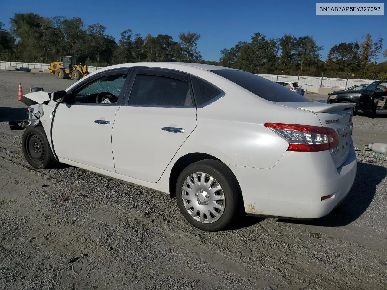 3N1AB7AP5EY327092 2014 Nissan Sentra S
