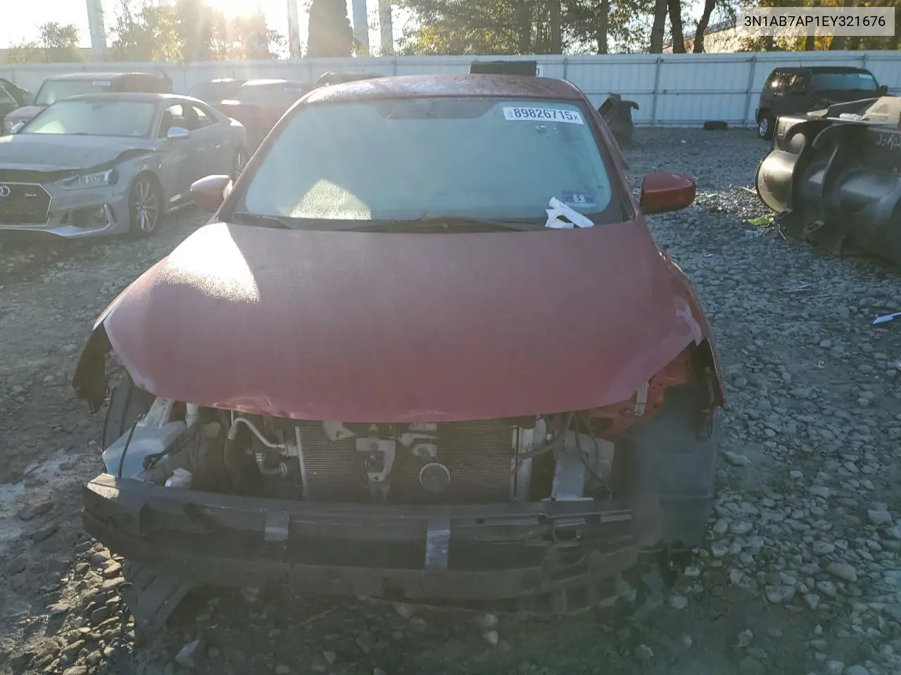 3N1AB7AP1EY321676 2014 Nissan Sentra S