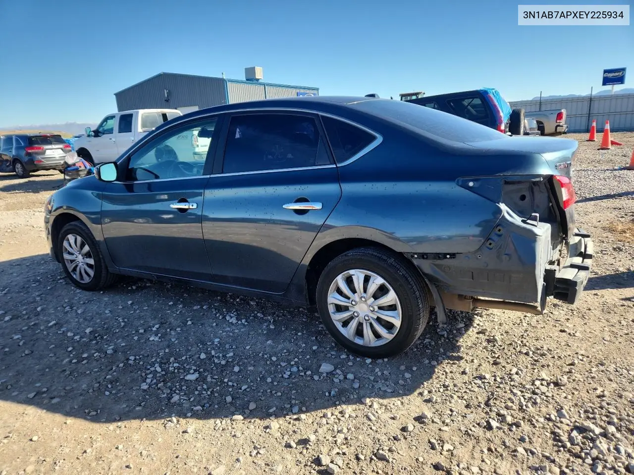 3N1AB7APXEY225934 2014 Nissan Sentra S