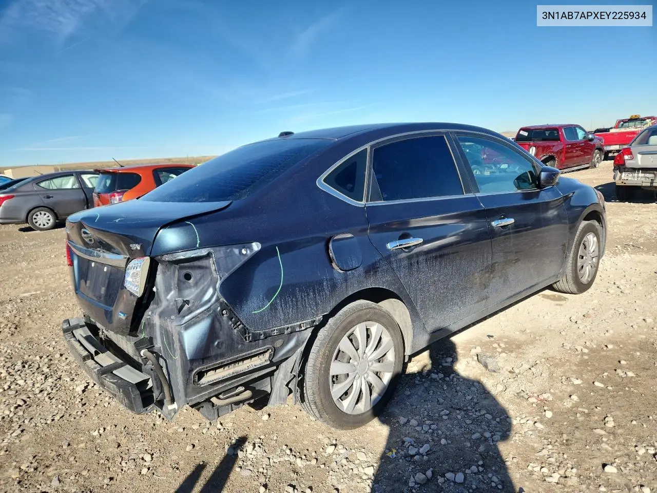 3N1AB7APXEY225934 2014 Nissan Sentra S