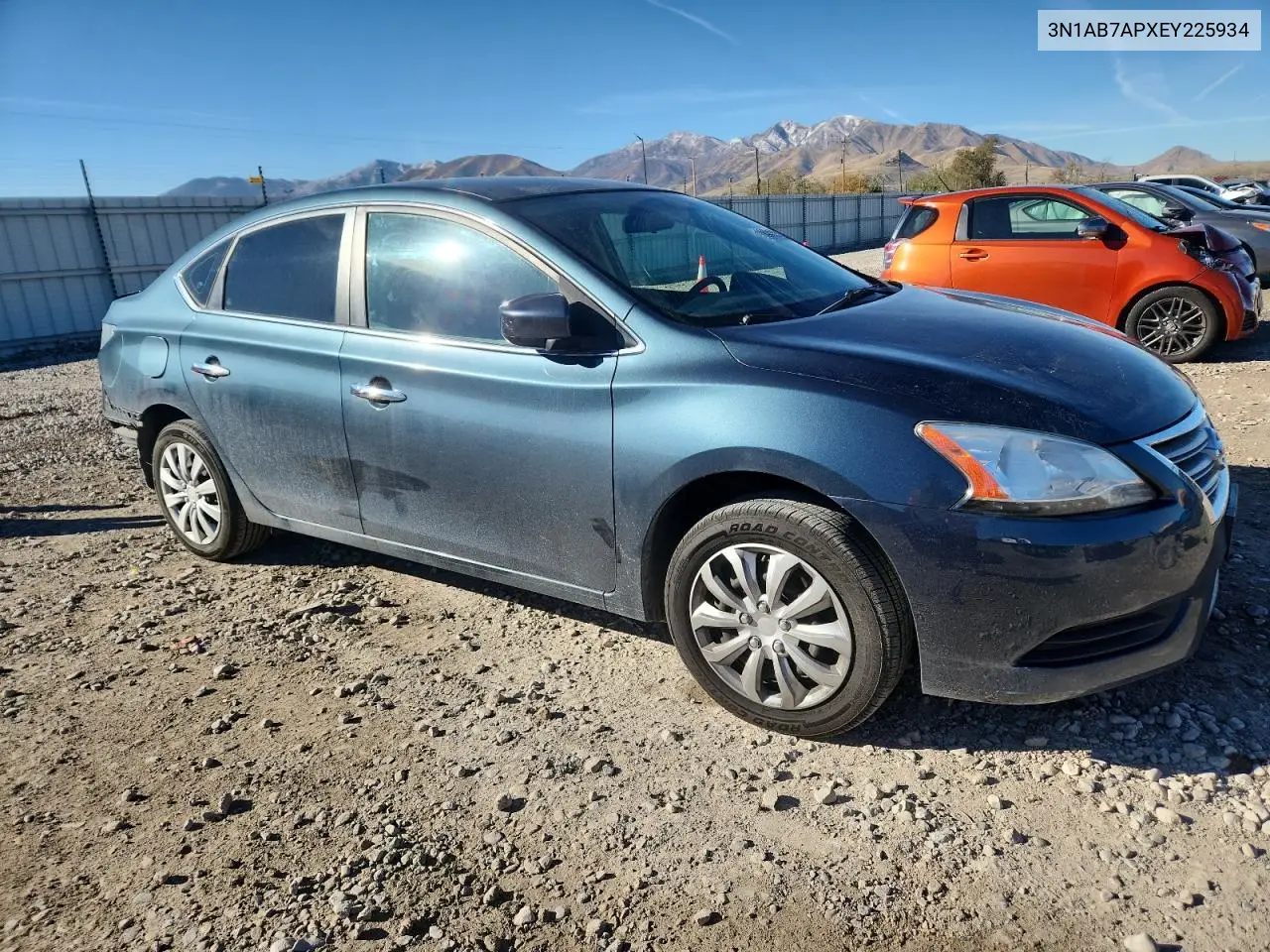 3N1AB7APXEY225934 2014 Nissan Sentra S