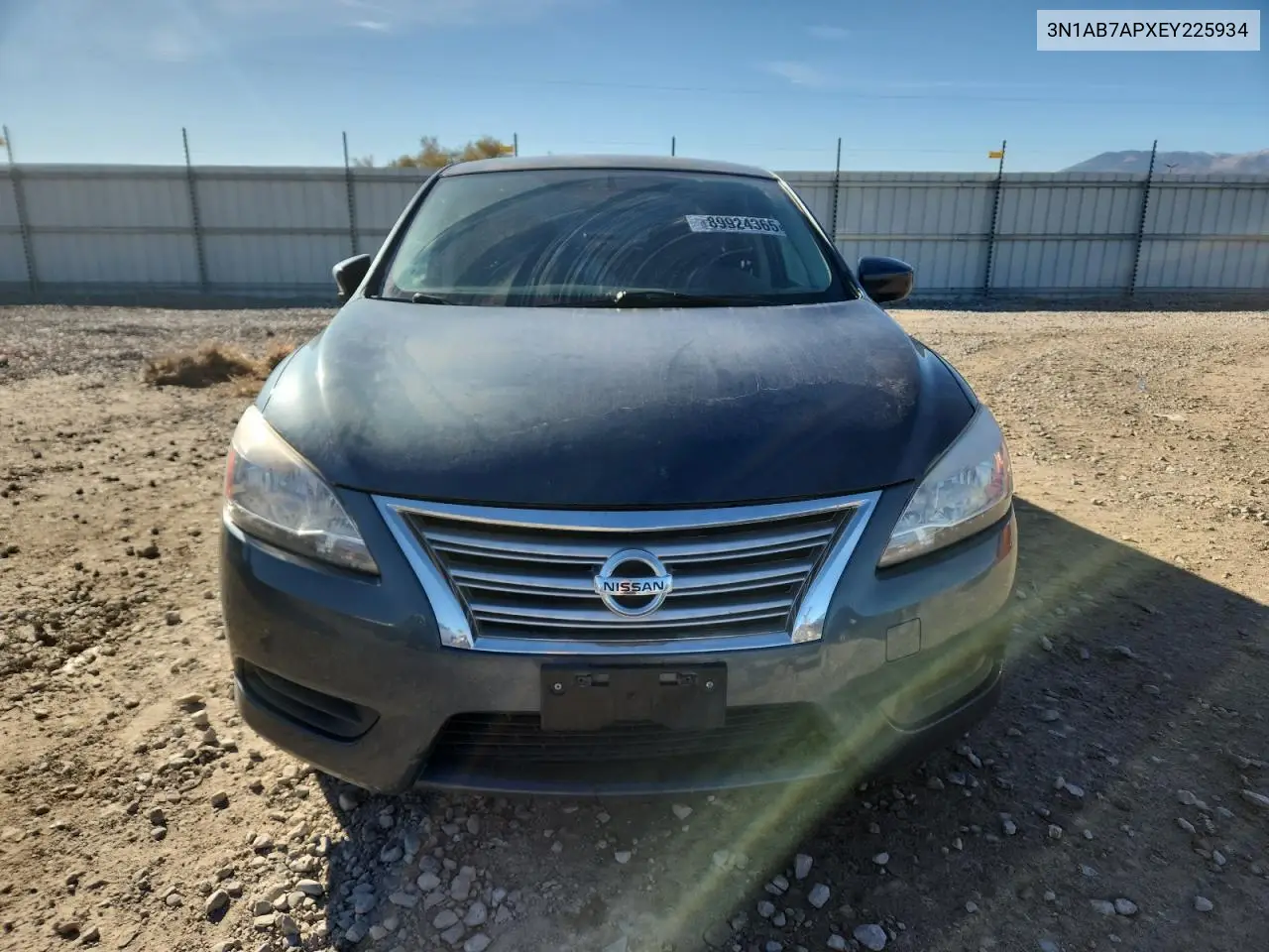 3N1AB7APXEY225934 2014 Nissan Sentra S