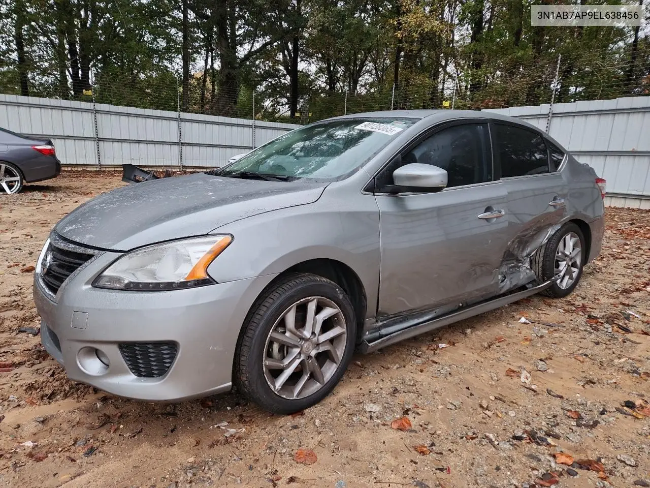3N1AB7AP9EL638456 2014 Nissan Sentra S