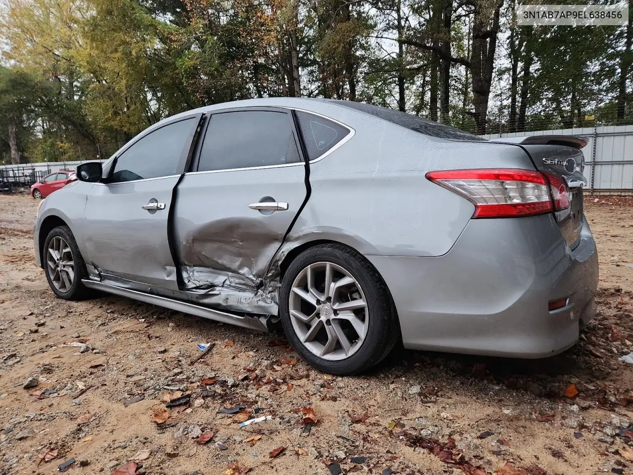 3N1AB7AP9EL638456 2014 Nissan Sentra S