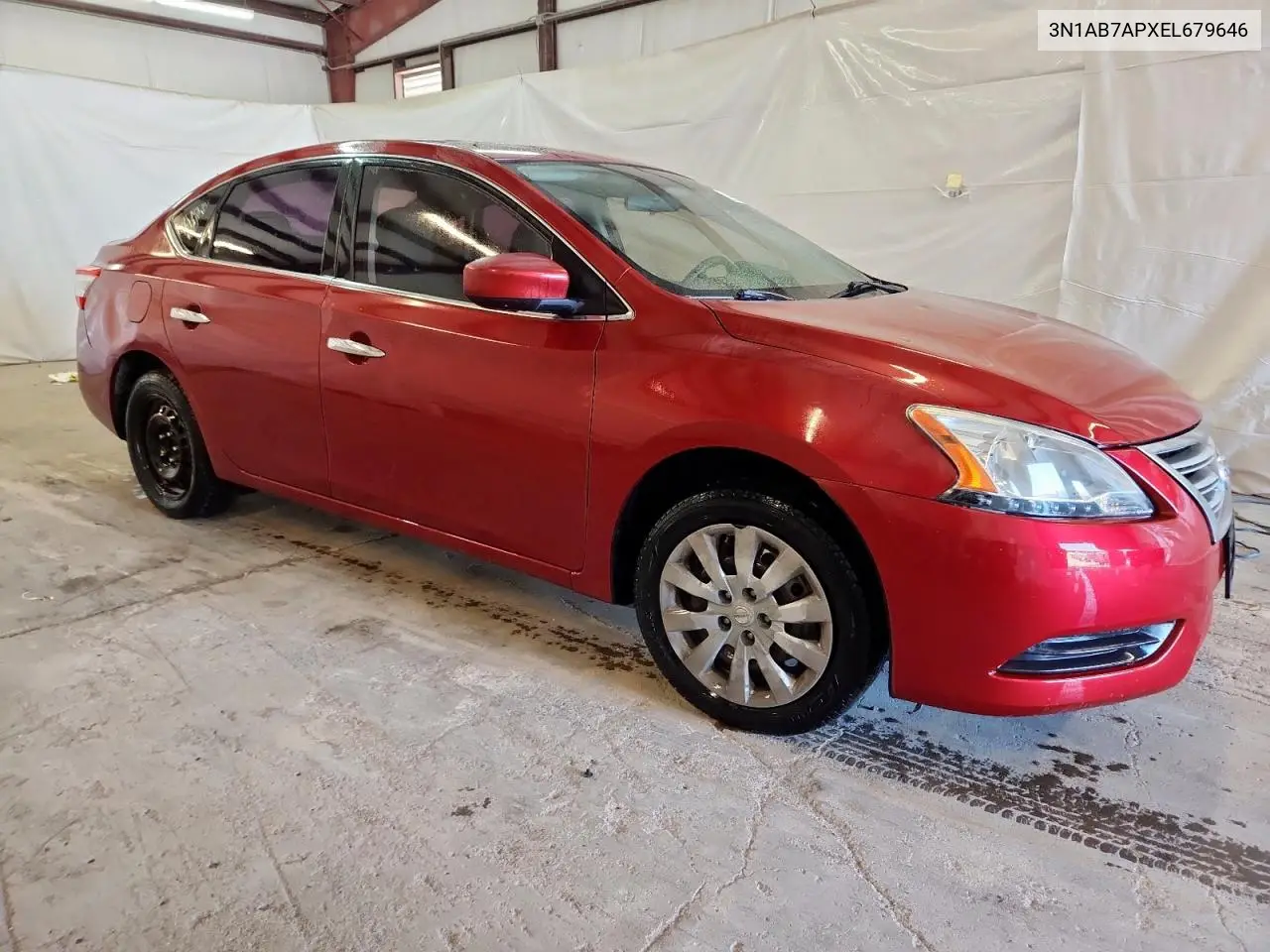 3N1AB7APXEL679646 2014 Nissan Sentra S