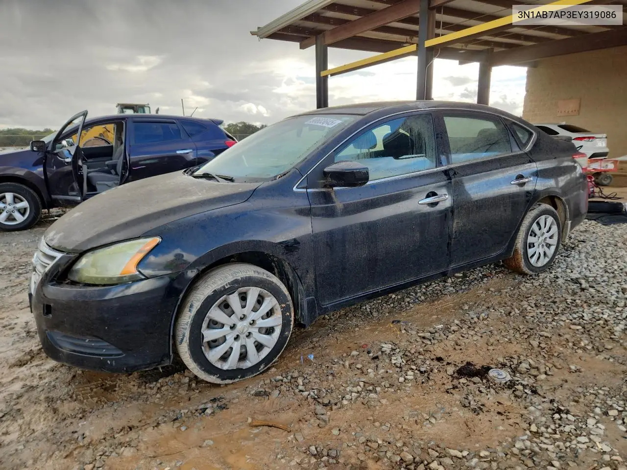 3N1AB7AP3EY319086 2014 Nissan Sentra S