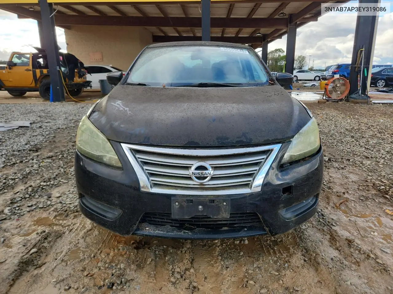 3N1AB7AP3EY319086 2014 Nissan Sentra S