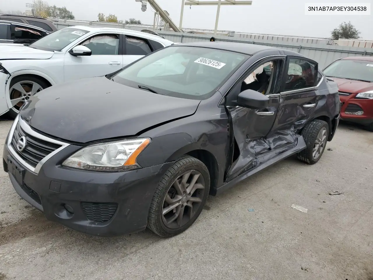 3N1AB7AP3EY304538 2014 Nissan Sentra S