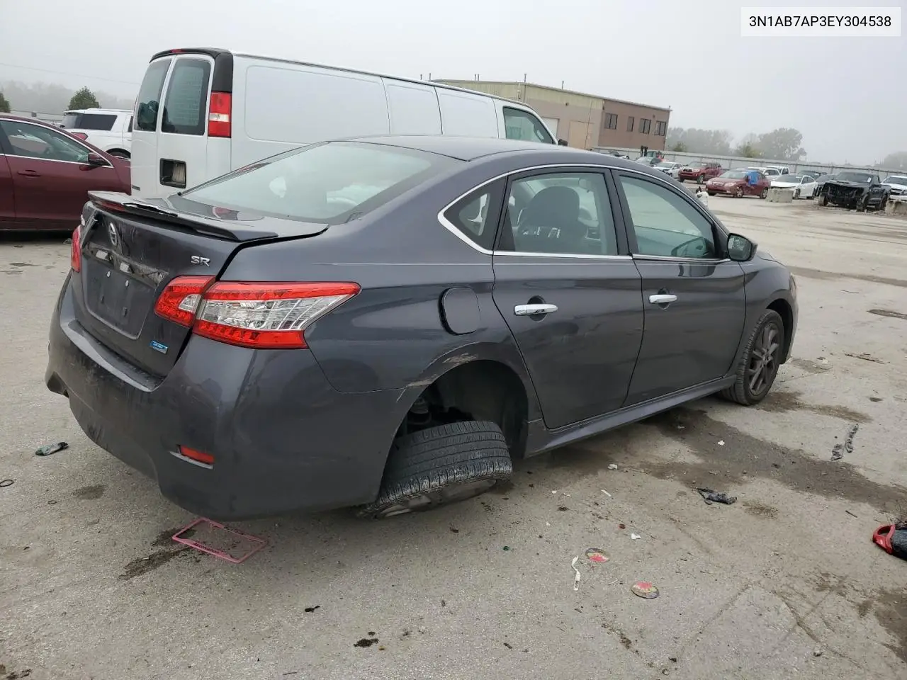 3N1AB7AP3EY304538 2014 Nissan Sentra S
