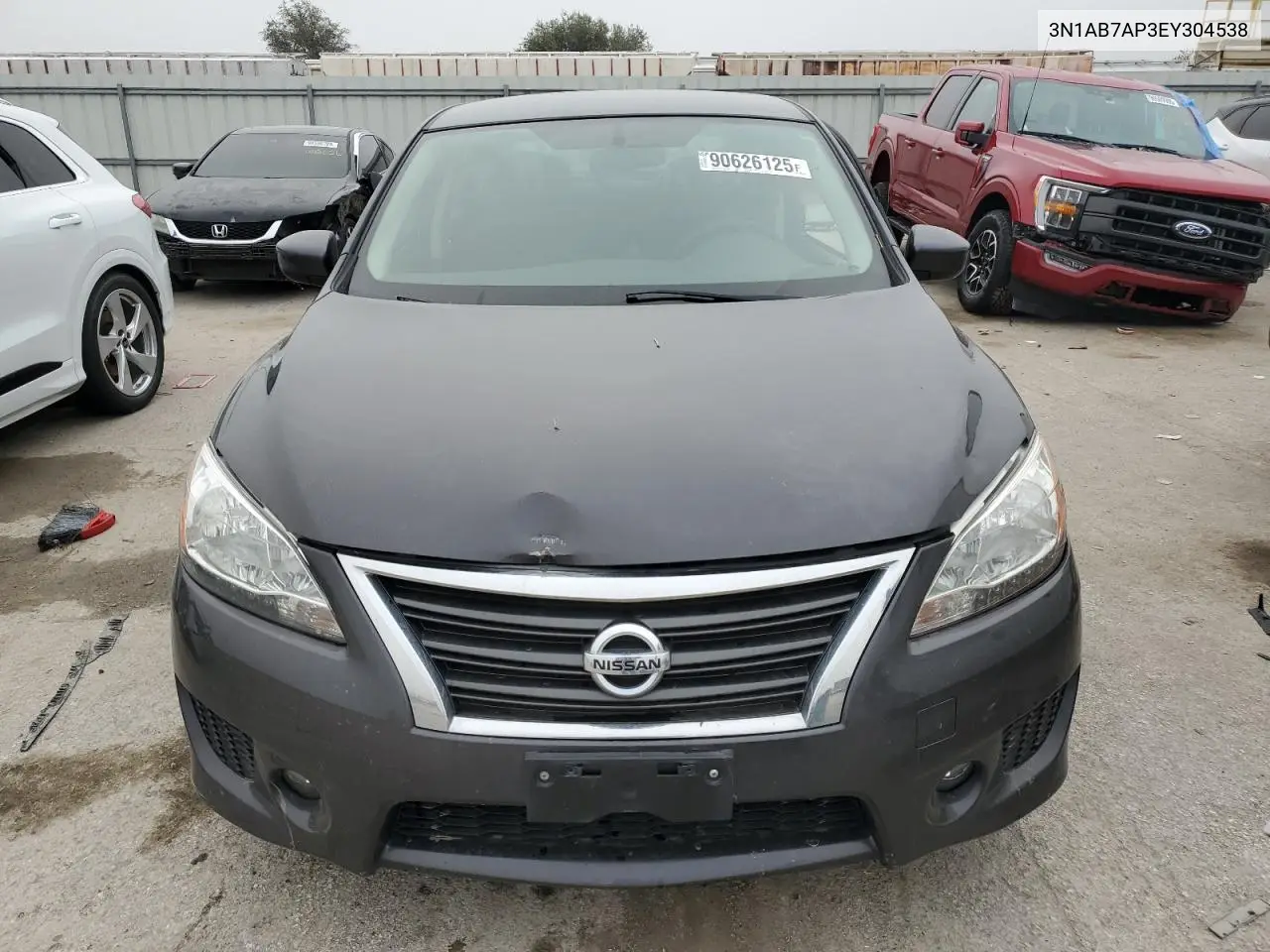3N1AB7AP3EY304538 2014 Nissan Sentra S
