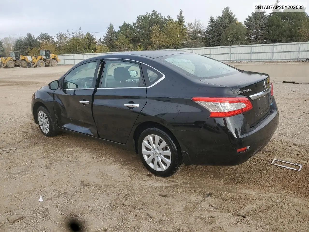 3N1AB7AP2EY202633 2014 Nissan Sentra S