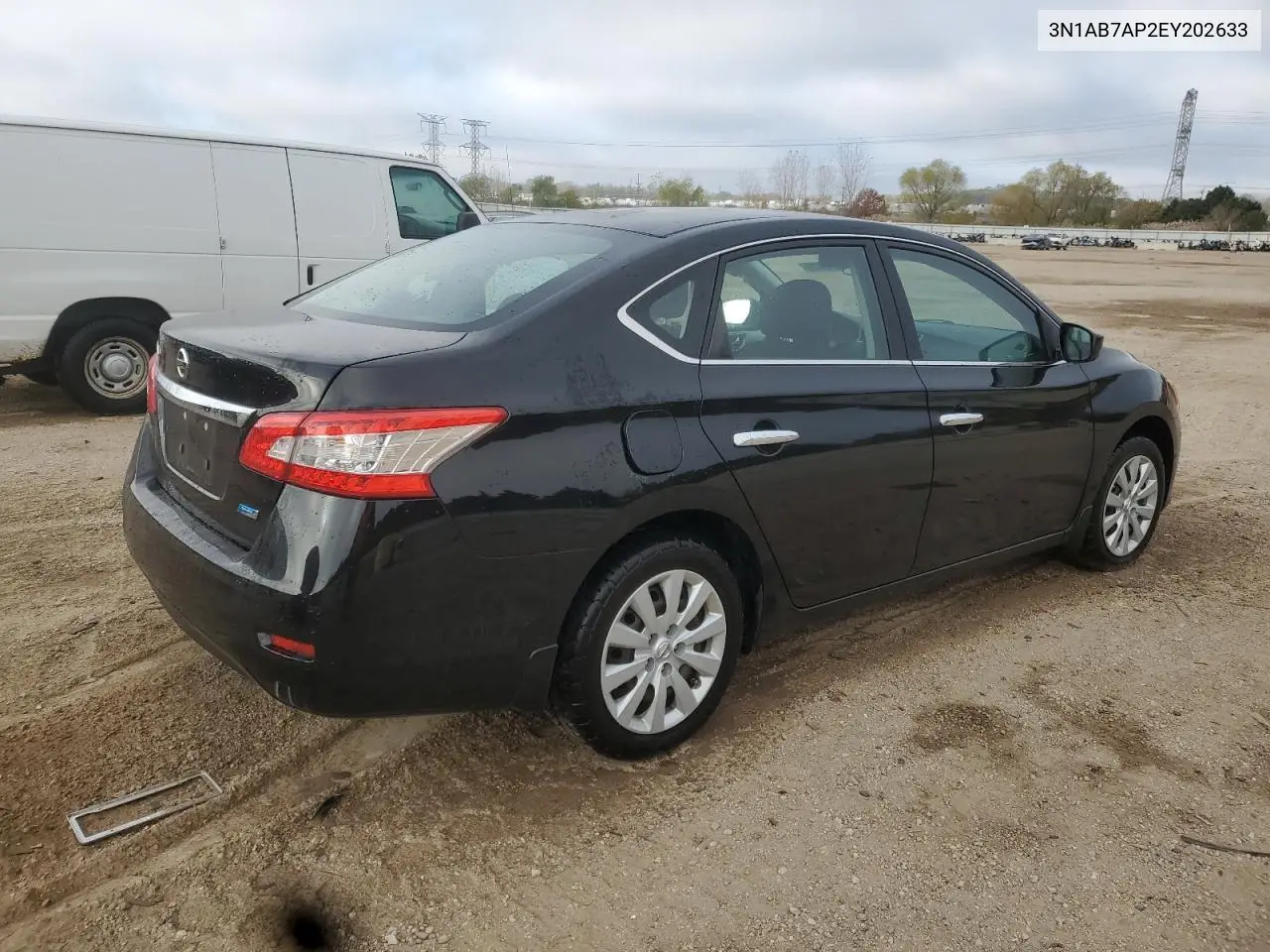 3N1AB7AP2EY202633 2014 Nissan Sentra S