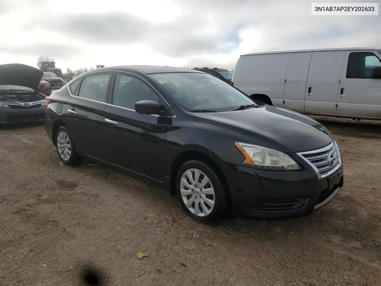 3N1AB7AP2EY202633 2014 Nissan Sentra S