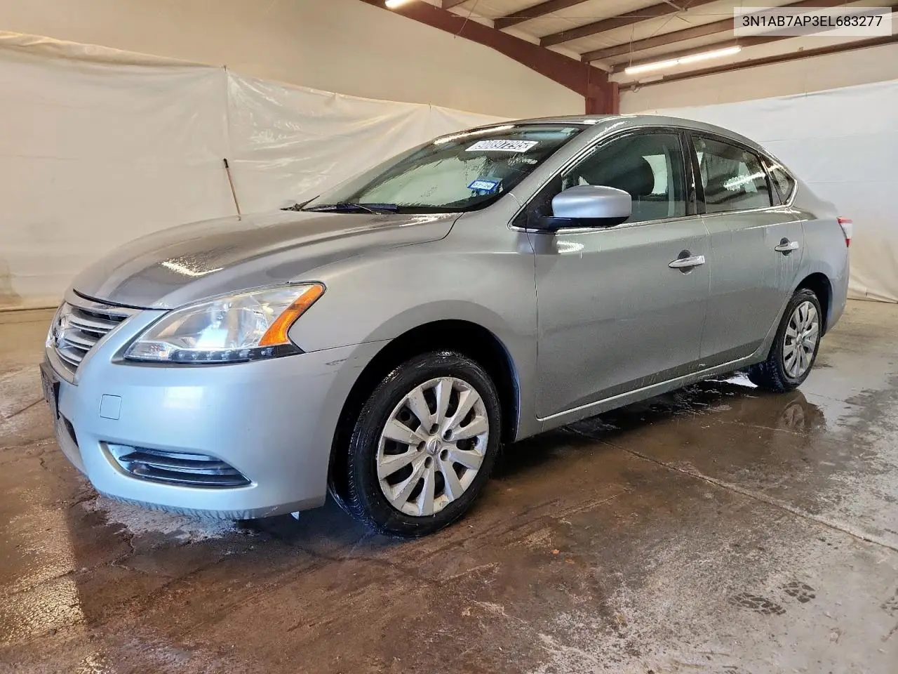 3N1AB7AP3EL683277 2014 Nissan Sentra S