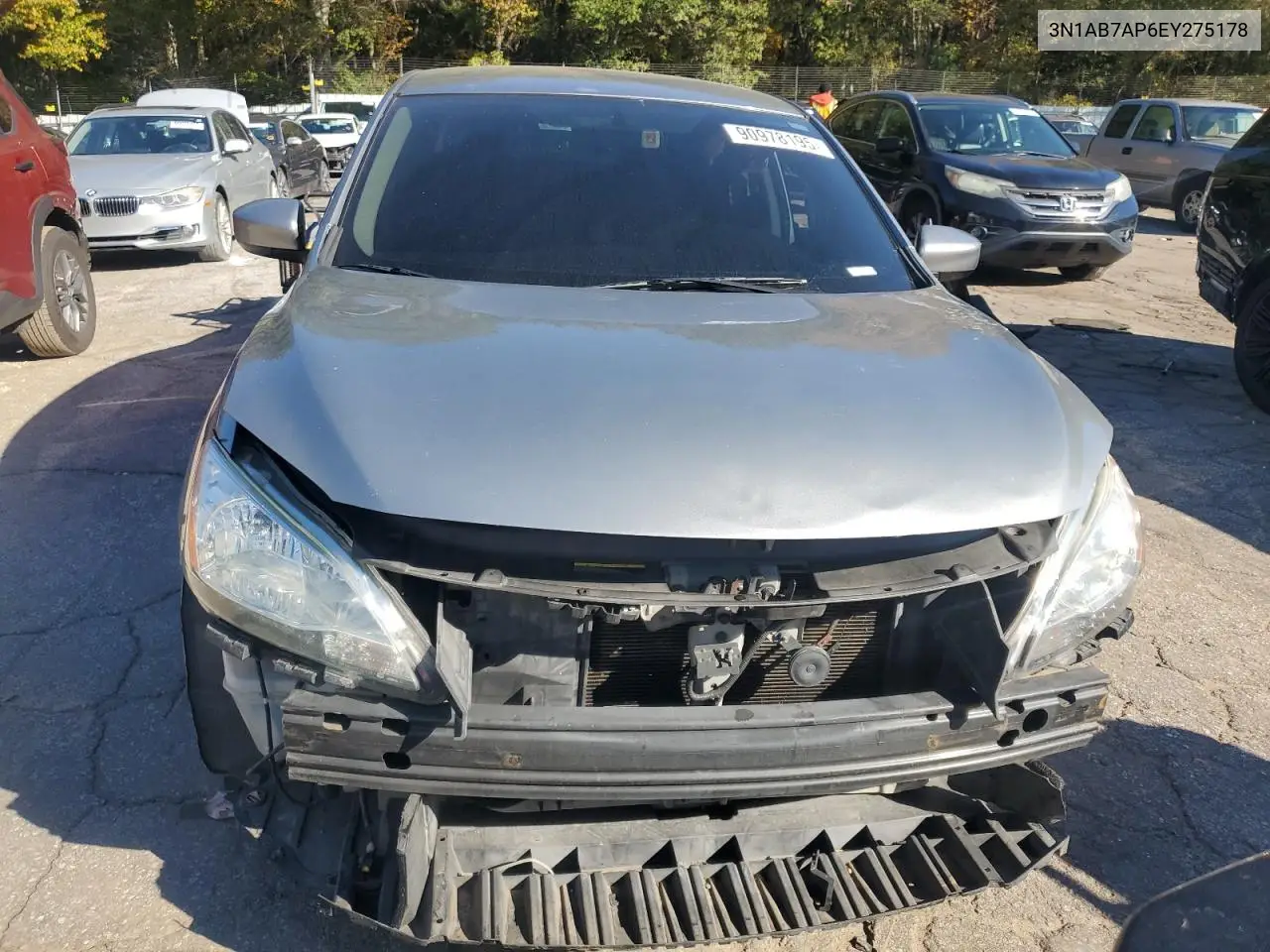 3N1AB7AP6EY275178 2014 Nissan Sentra S